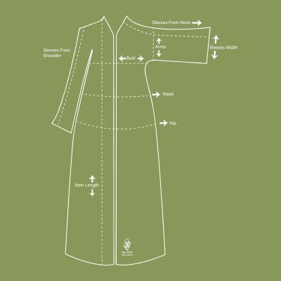 Wow Abayas Measurement Guide